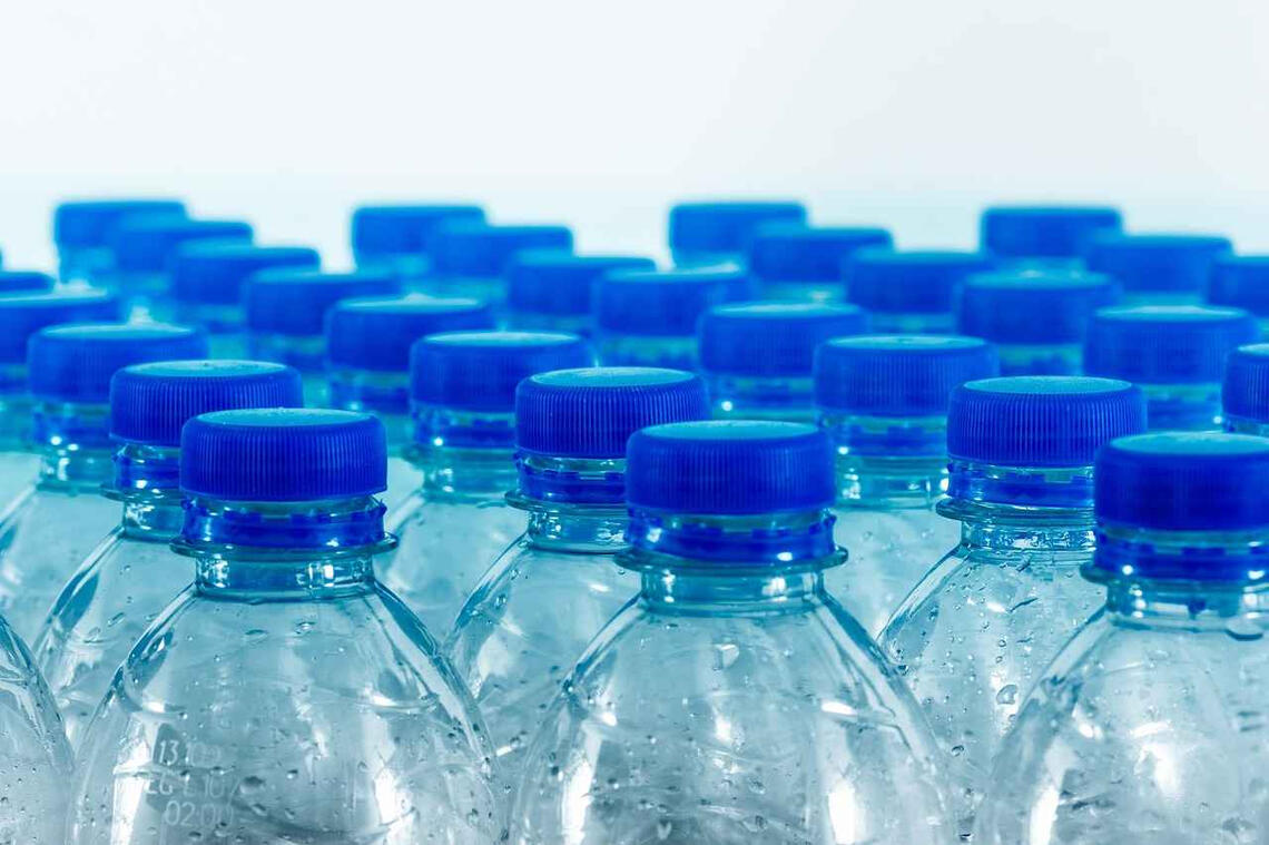 Polyethylene Terephthalate (PET) Plastic Water Bottles